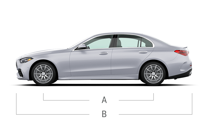 vehicle side view dimensions