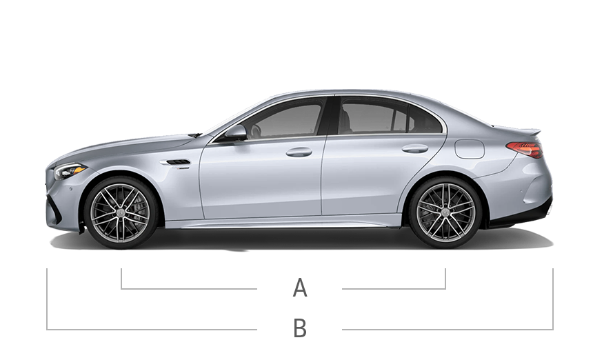 vehicle side view dimensions