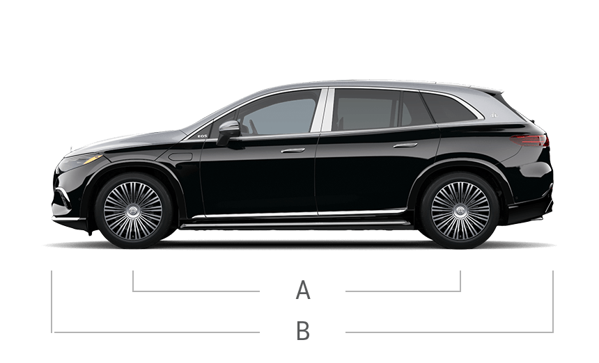 vehicle side view dimensions