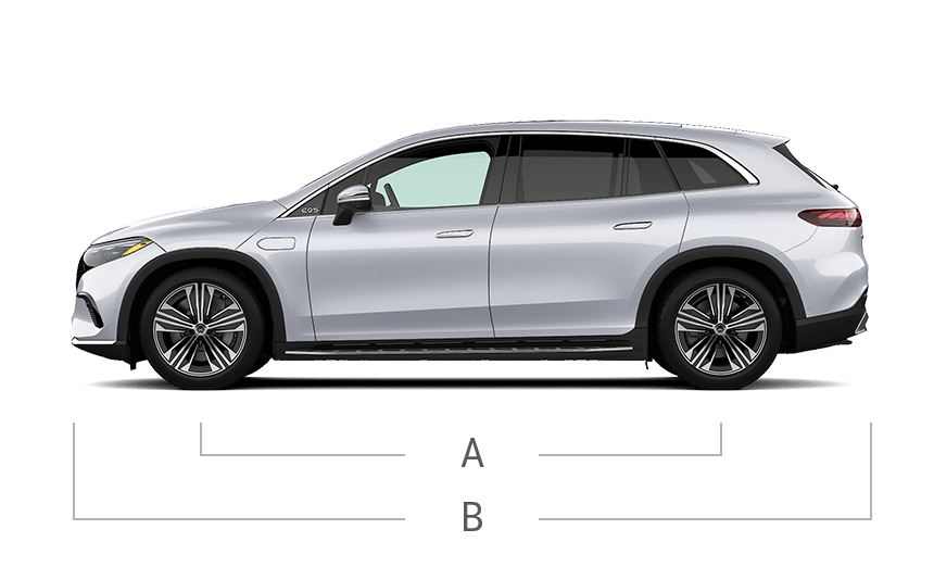 vehicle side view dimensions