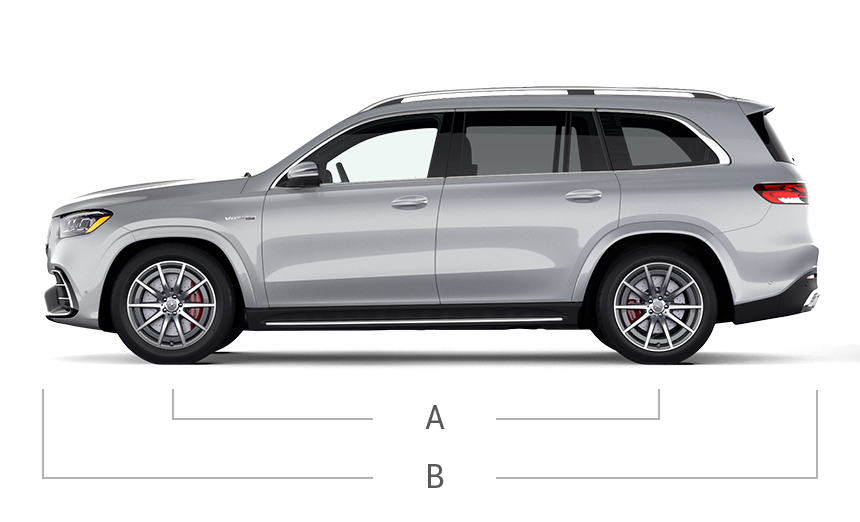 vehicle side view dimensions