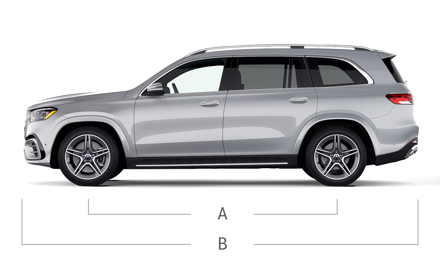 vehicle side view dimensions