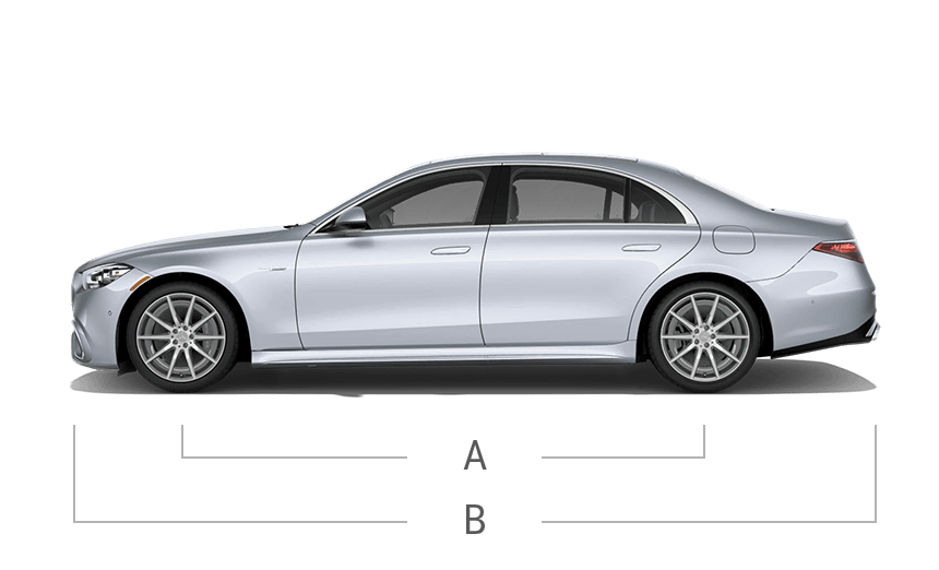 vehicle side view dimensions