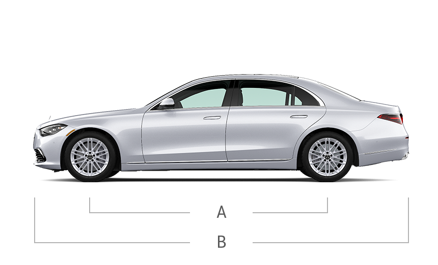 vehicle side view dimensions