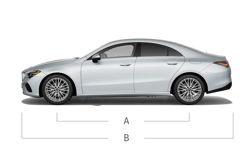 vehicle side view dimensions